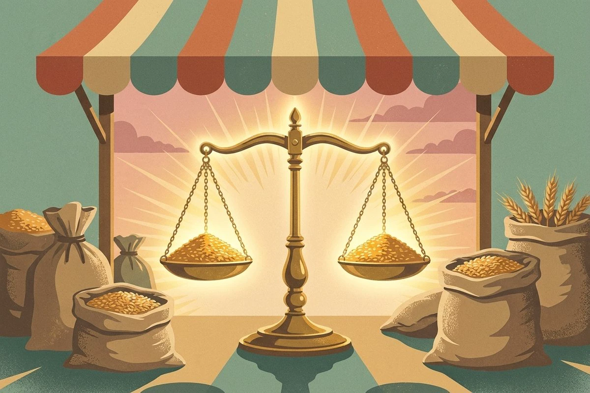 Symbolic scene from the story of Shuayb